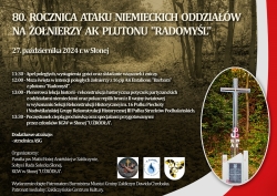 Czytaj więcej: W Słonej uczczą pamięć żołnierzy „Radomyśla” 