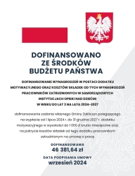 Czytaj więcej: Dofinansowanie wynagrodzeń w samorządowych instytucjach opieki nad dziećmi