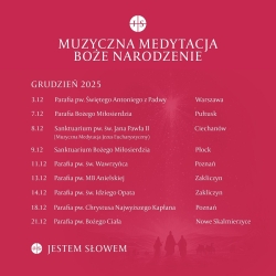 Czytaj więcej: Zaproszenie do zakliczyńskich świątyń na medytację muzyczną „Jestem słowem” 
