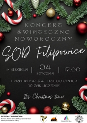 Czytaj więcej: Koncert świąteczno-noworoczny SOD „Filipowice” w Zakliczynie 