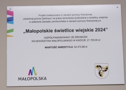 Czytaj więcej: Budynek świetlicy wiejskie w miejscowości Zawada Lanckorońska zyskał nowoczesne źródło ciepła